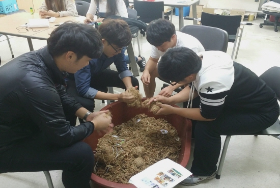 2015 원예식물 압화전시회 준비