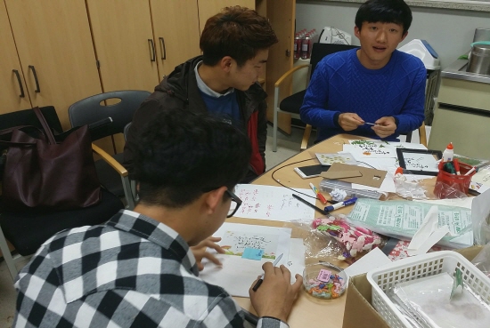 2015 원예식물 압화전시회 준비