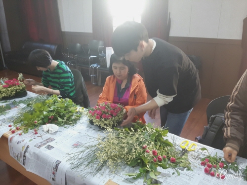 2016 원예치료 봉사활동 4/9