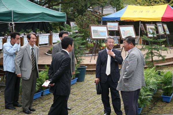 2008년 원예식물 압화전시회