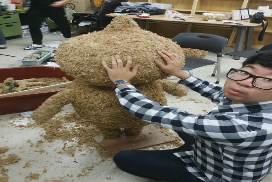 2015 원예식물 압화전시회 준비