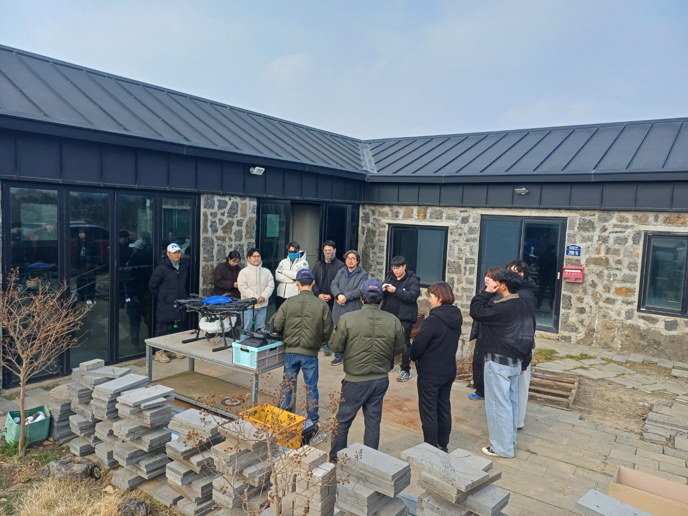 RIS 지능형서비스사업단 제주 AI 드론 봉사단 드론방제 실무교육