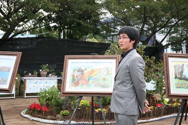 2008년 원예식물 압화전시회