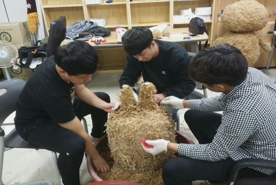 2015 원예식물 압화전시회 준비